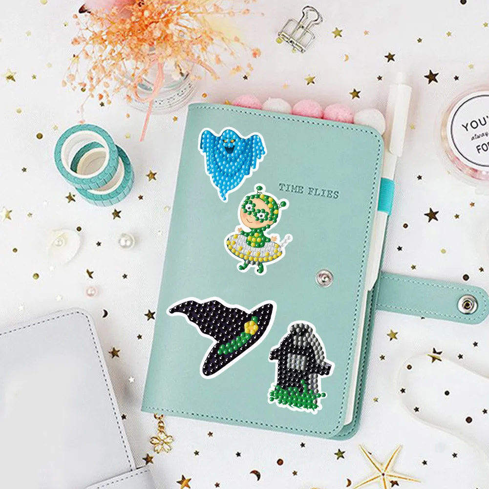 2pcs Craft Stickers Crafts Art Creative Cute Greeting Card for Childer Toy Gifts