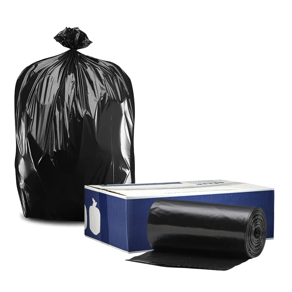 65 Gallon Rollout Trash Bags - 1.5 Mil - 50/Case
