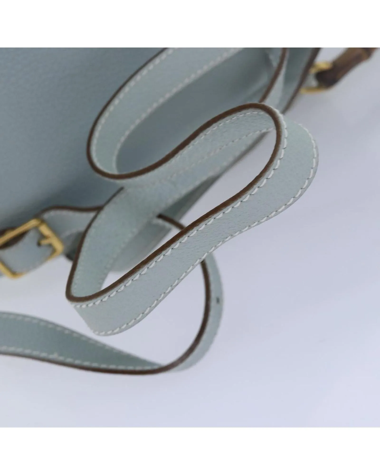 Bamboo Leather Suede Backpack with Dust Bag