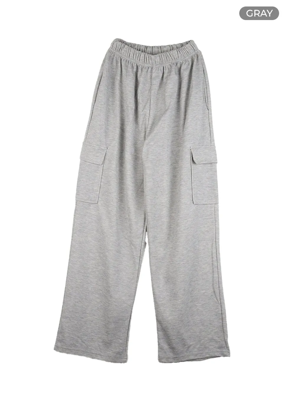 Banded Cargo Sweatpants CS405