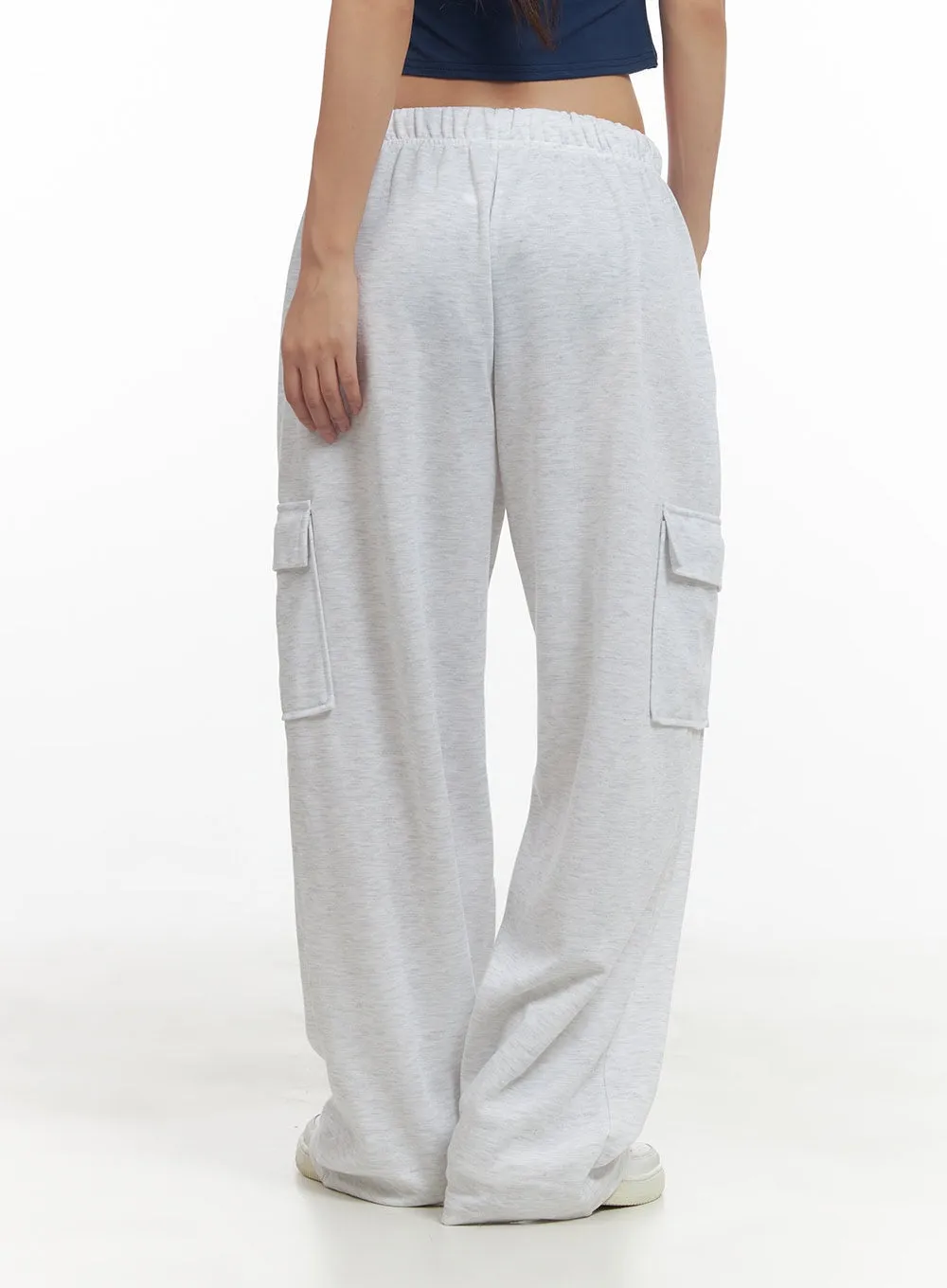 Banded Cargo Sweatpants CS405