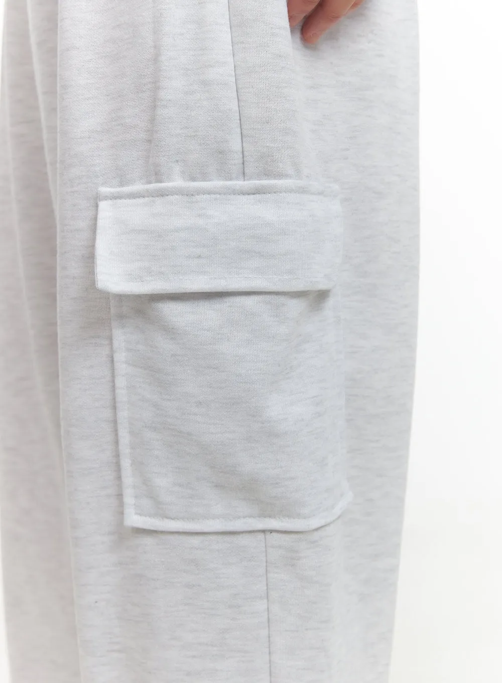Banded Cargo Sweatpants CS405