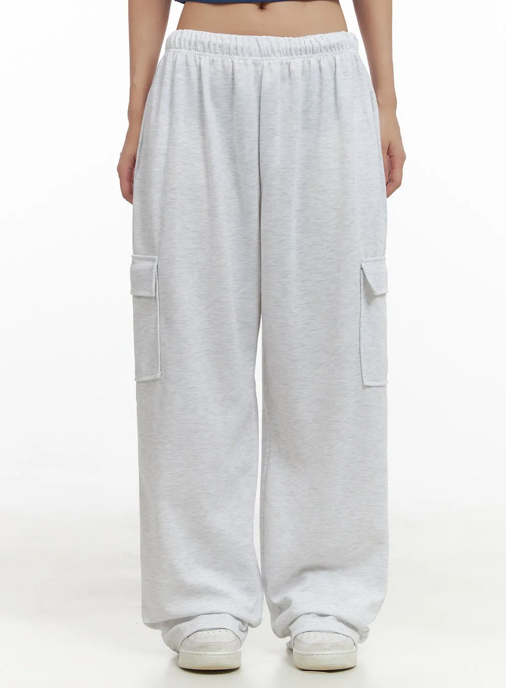 Banded Cargo Sweatpants CS405
