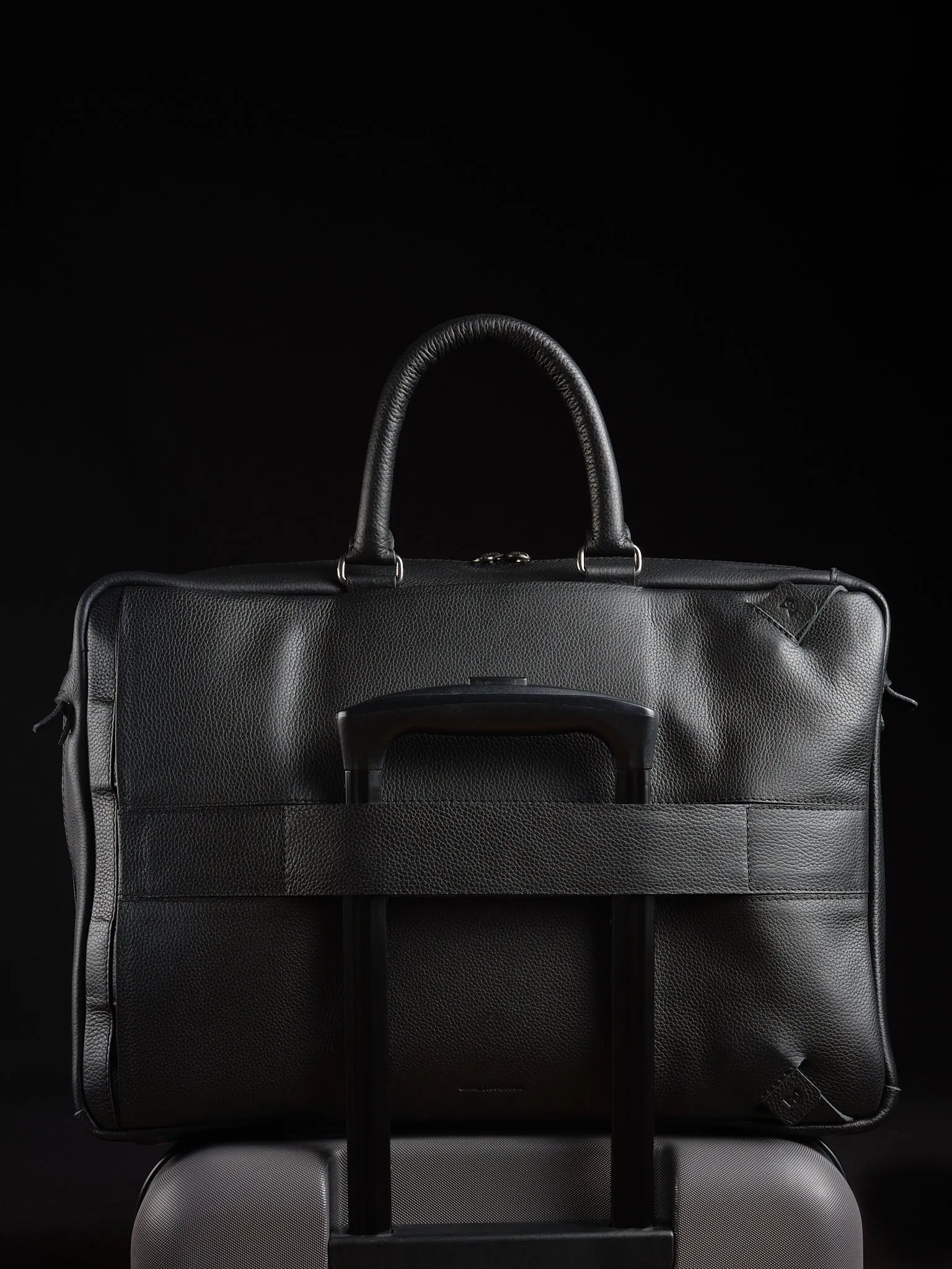 Briefcase Backpack · Brown
