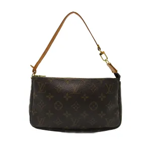 Brown Louis Vuitton Monogram Pochette Accessoires Shoulder Bag