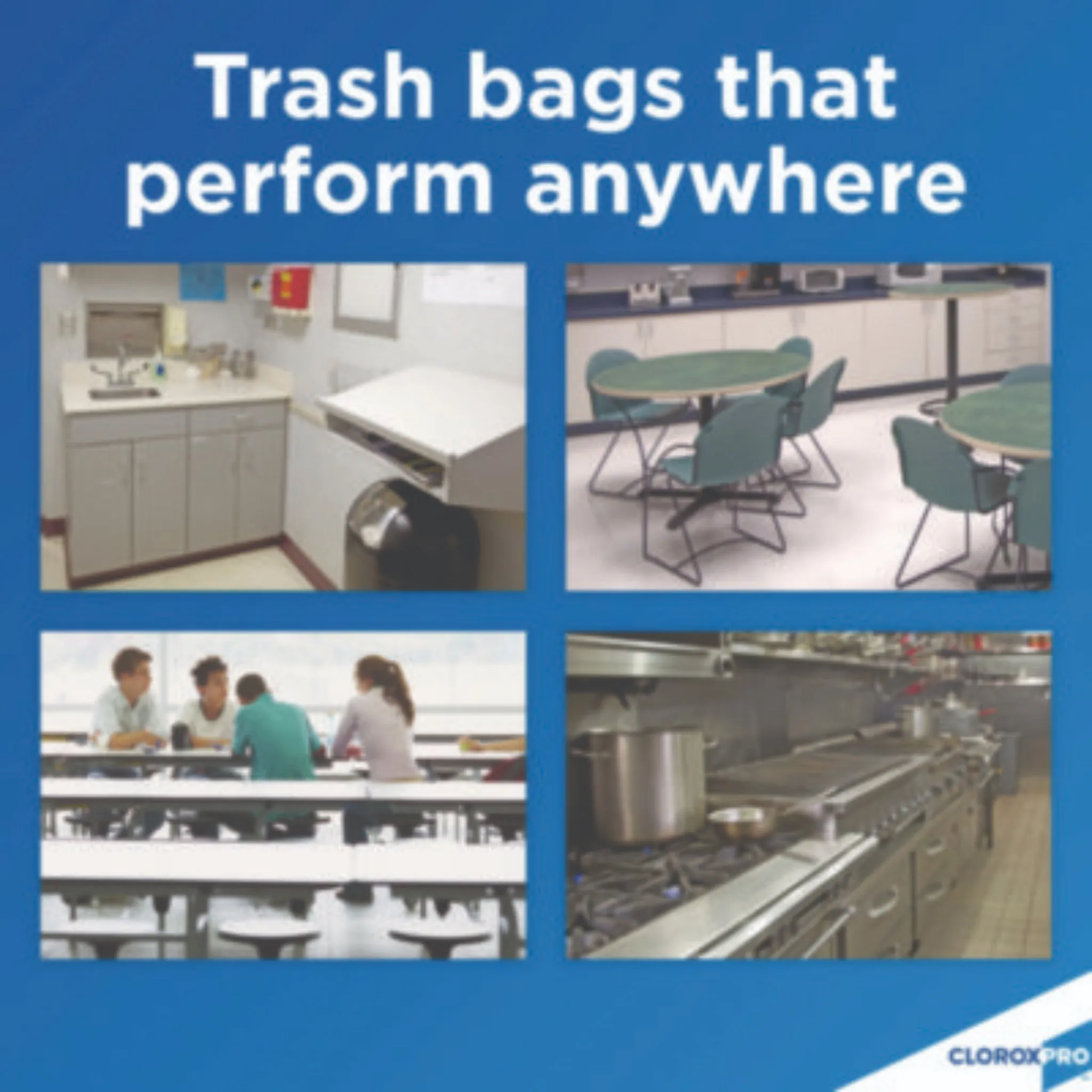 CLOROX SALES CO. GLAD CLO70427 ForceFlex Tall Kitchen Drawstring Trash Bags, 13 gal, 0.72 mil, Gray, 23.75" x 24.88", Carton of 100