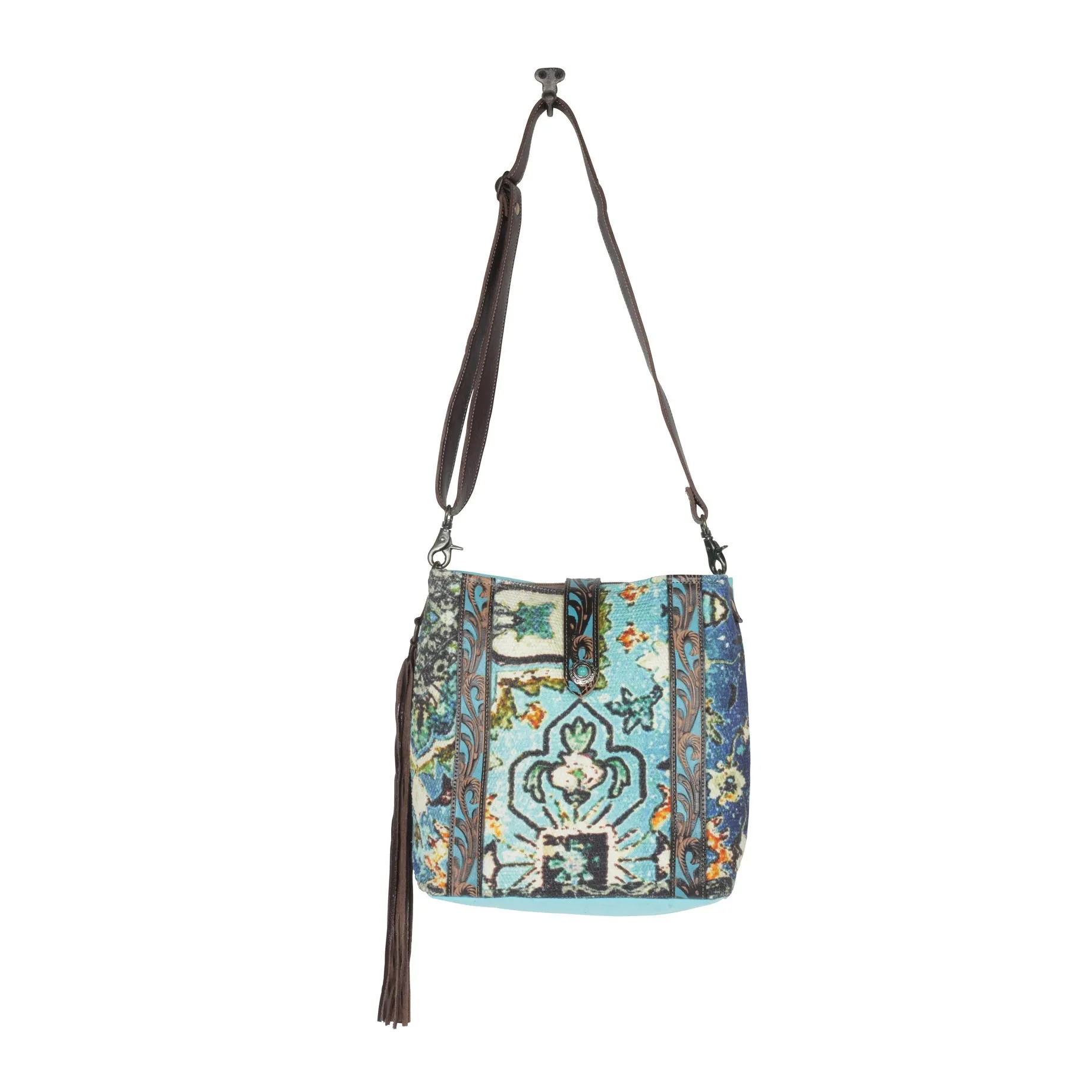 Cool Mantra Hand-Tooled Bag