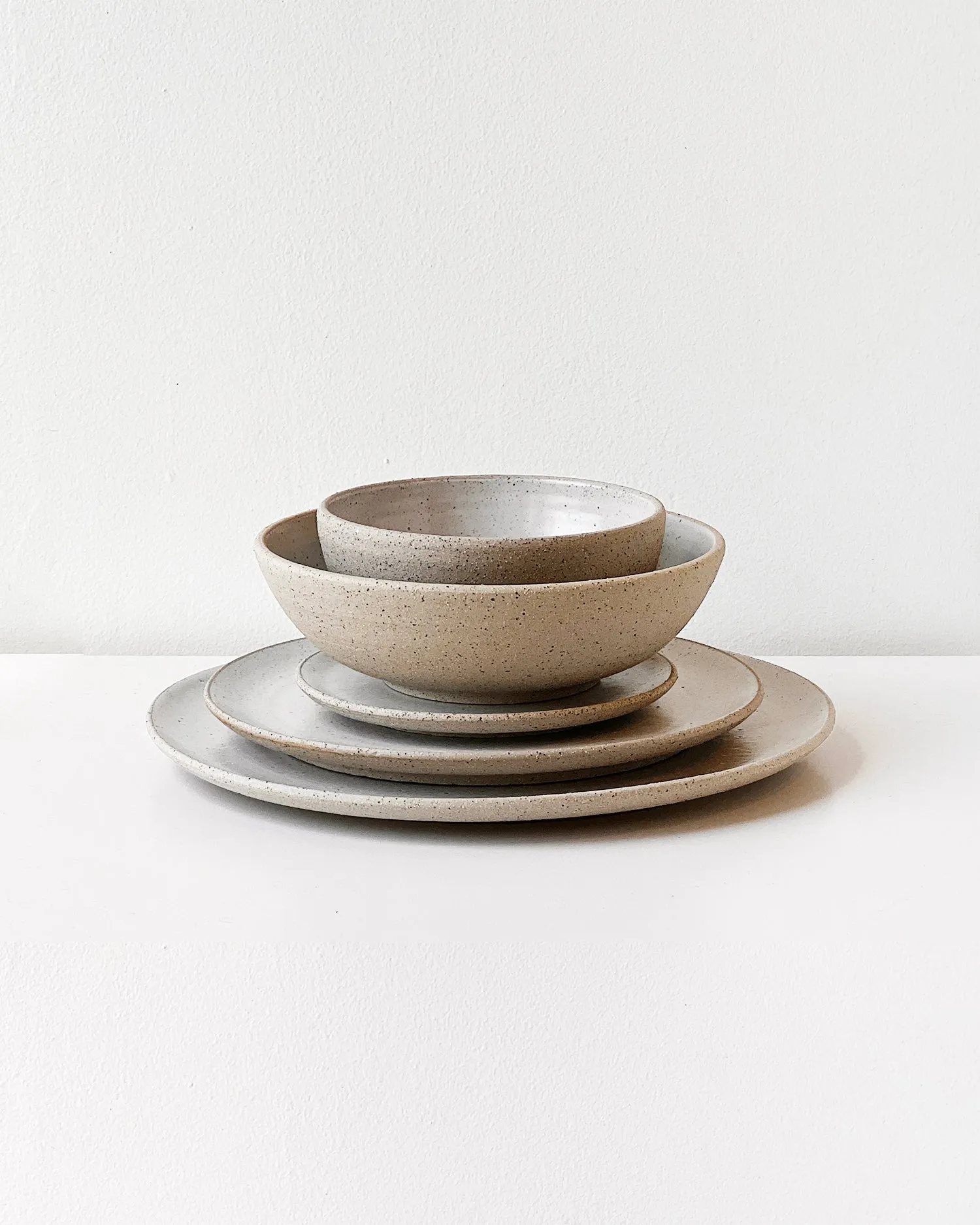 Cotto Stone Handmade Salad Bowls
