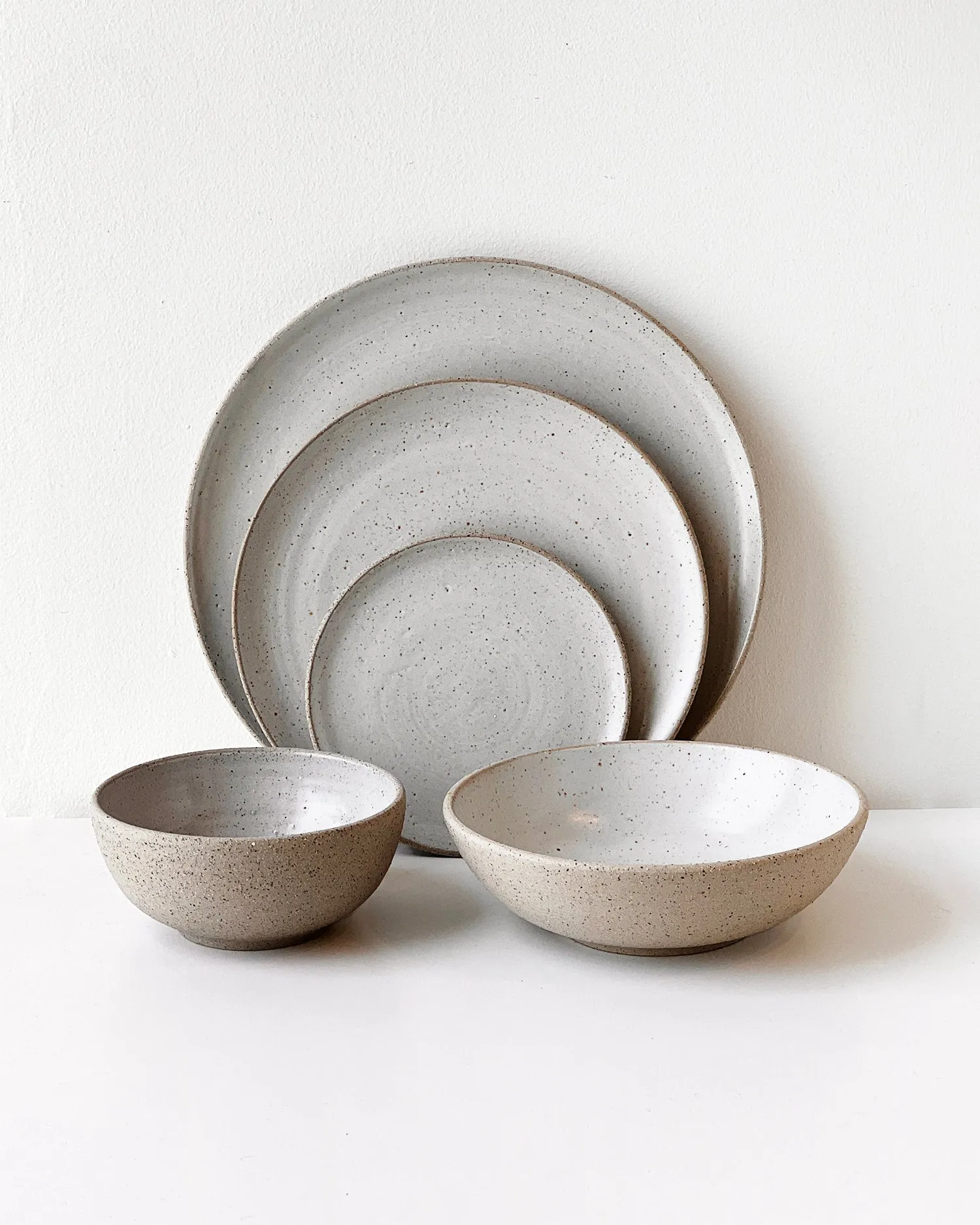 Cotto Stone Handmade Salad Bowls