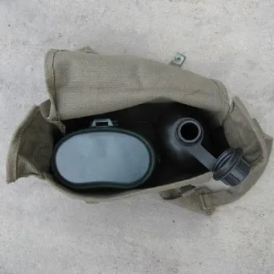 Cotton-Webbing Small Basic Haversack. New. Olive Green.