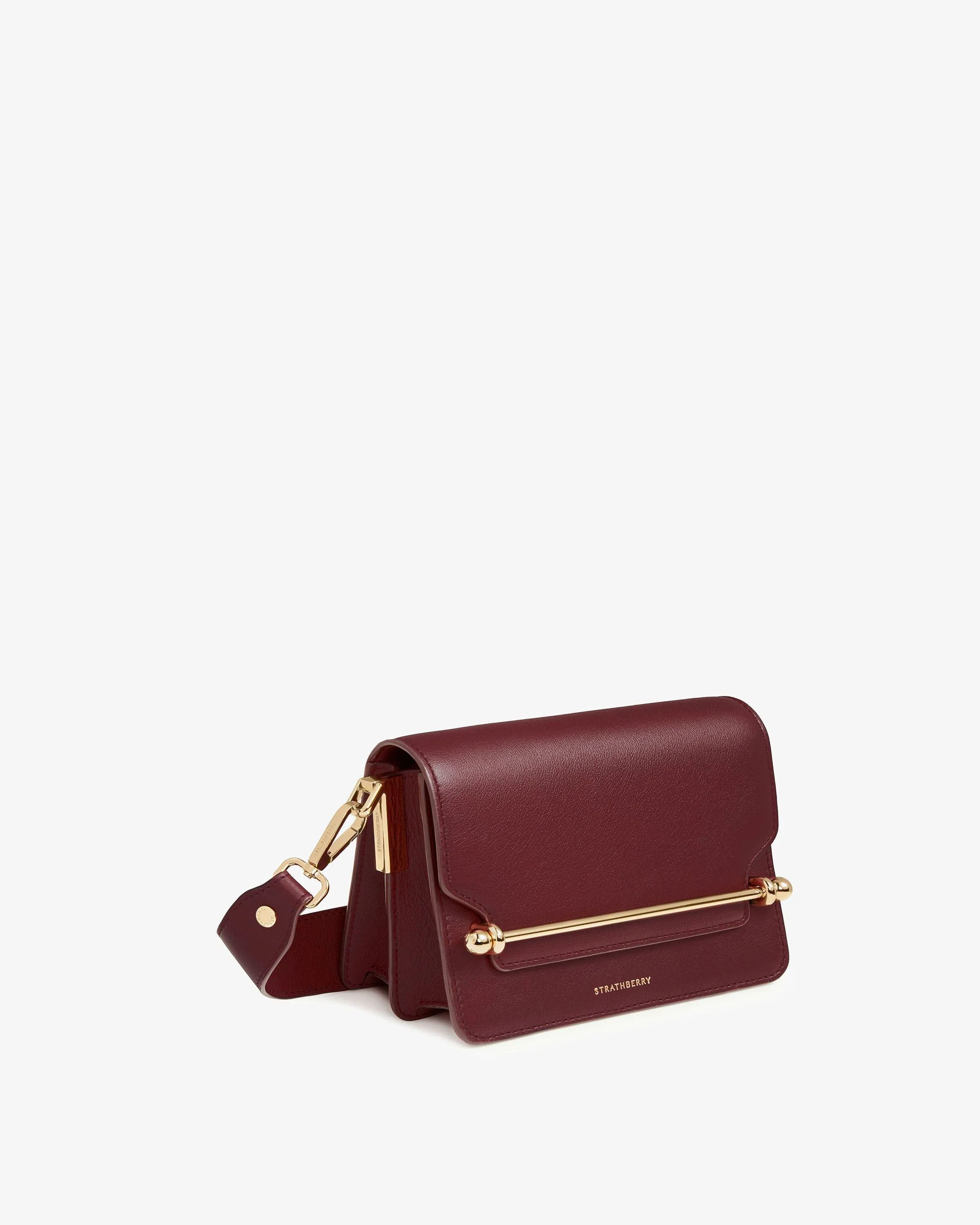 East/West Mini Multi Strap - Oxblood