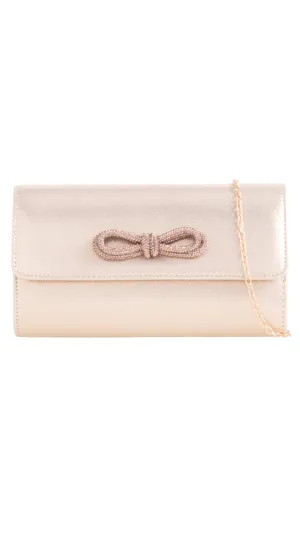 Ellen Clutch- Gold