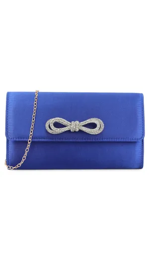 Ellen Clutch- Royal Blue