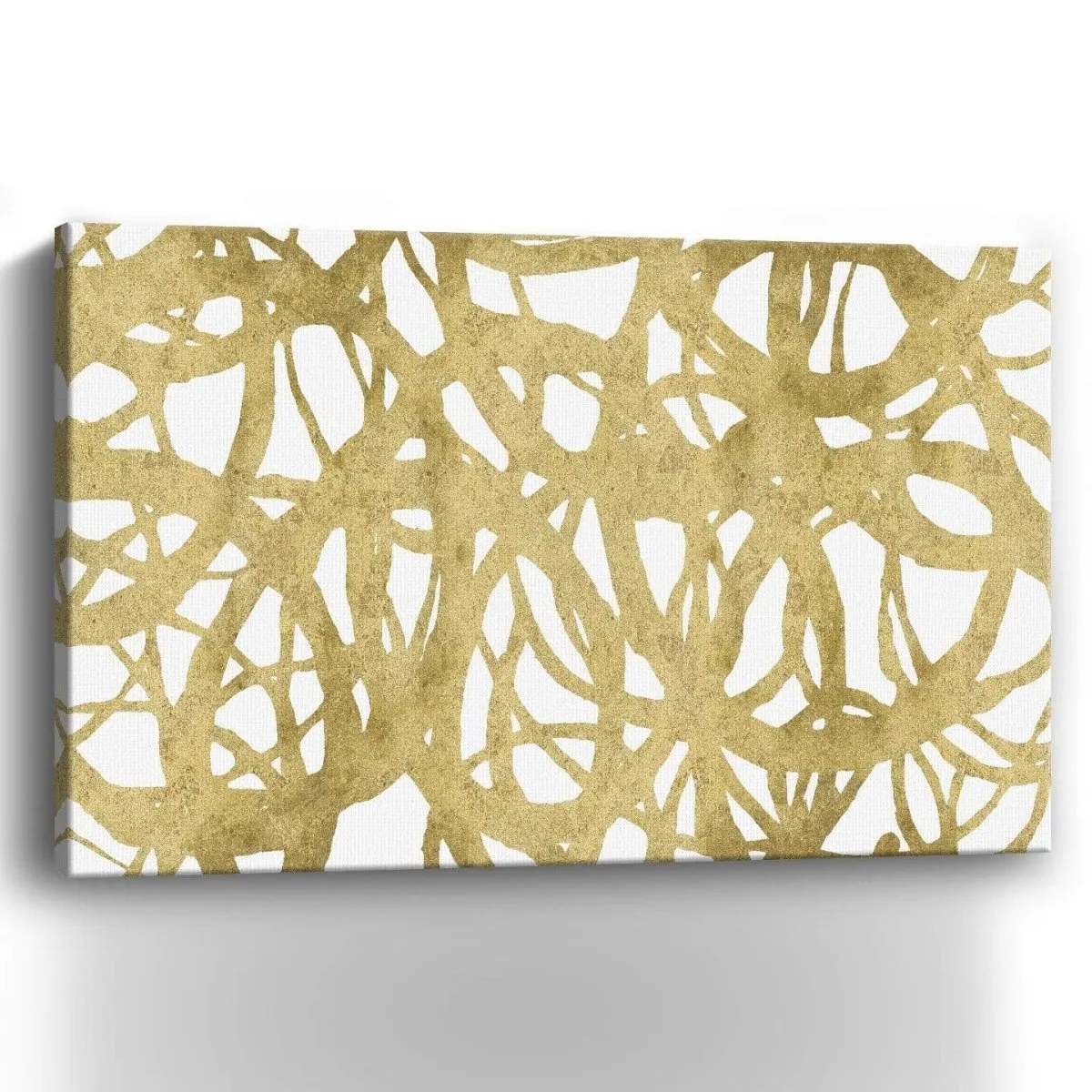Endlose Gold Canvas