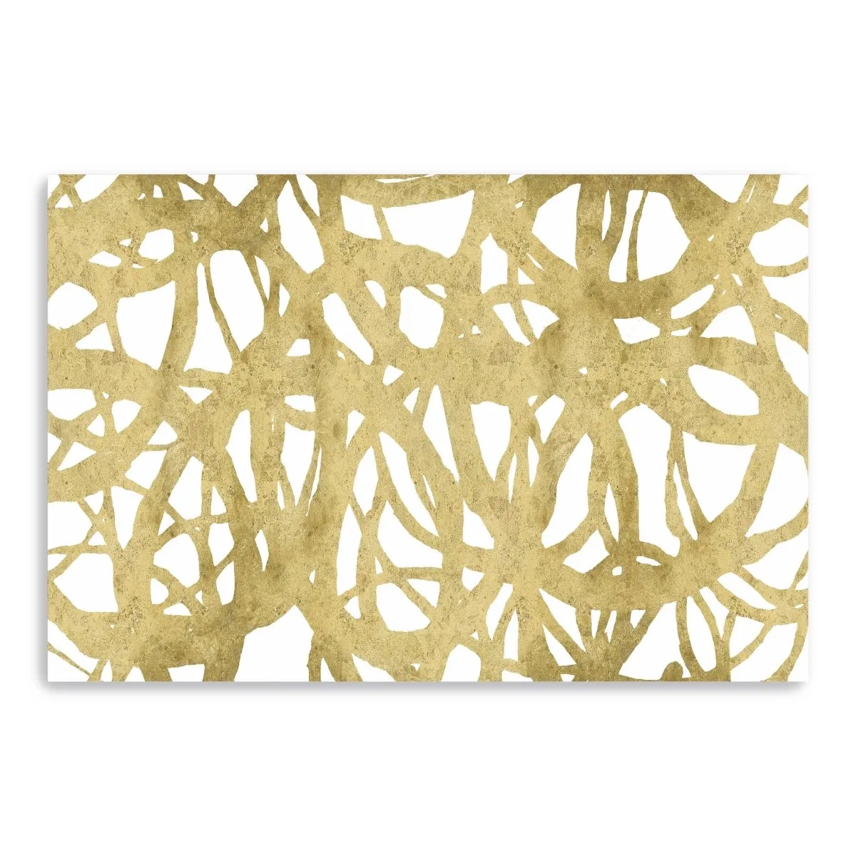 Endlose Gold Canvas
