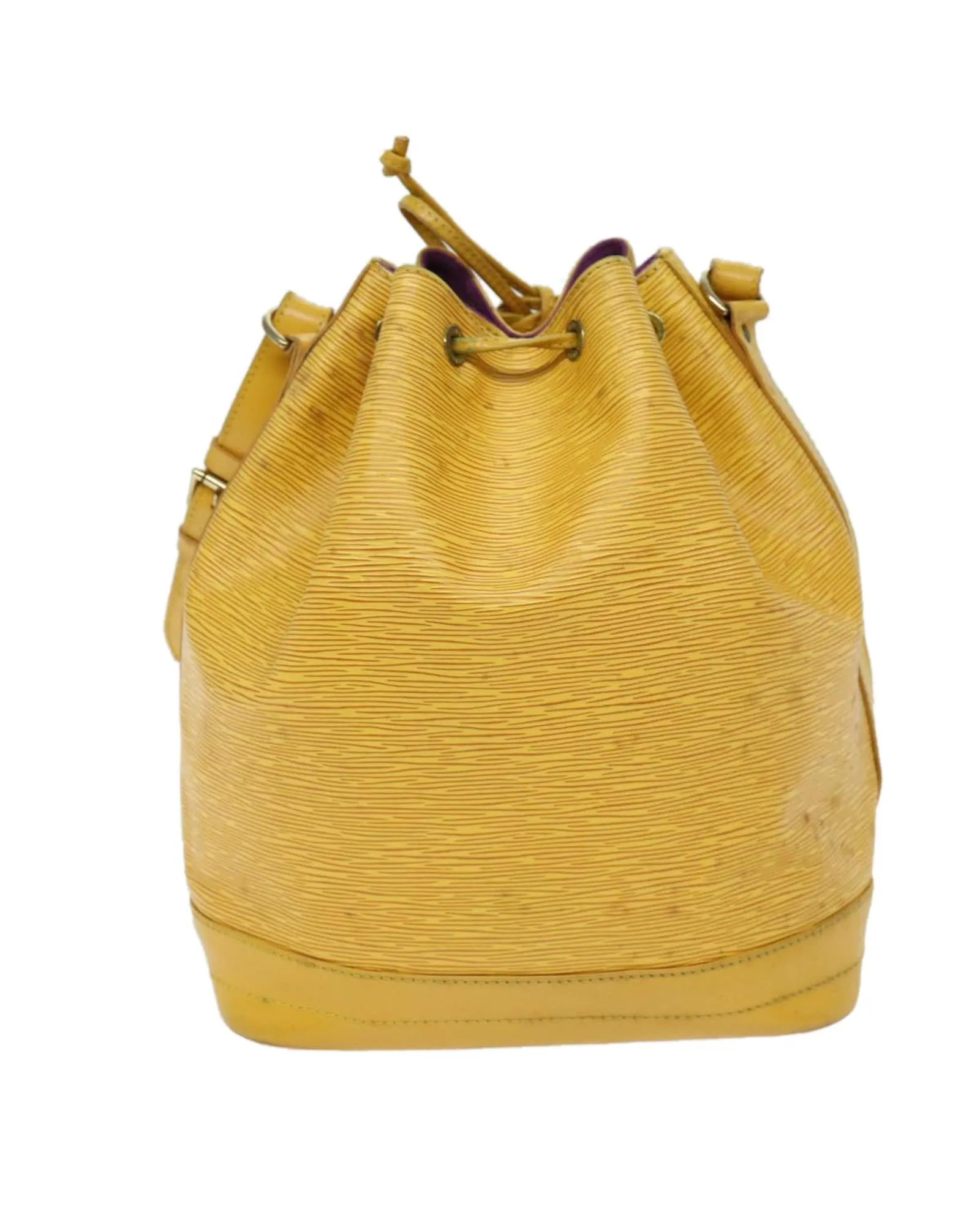 Epi Leather Noe Shoulder Bag with Adjustable Strap and Dust Bag