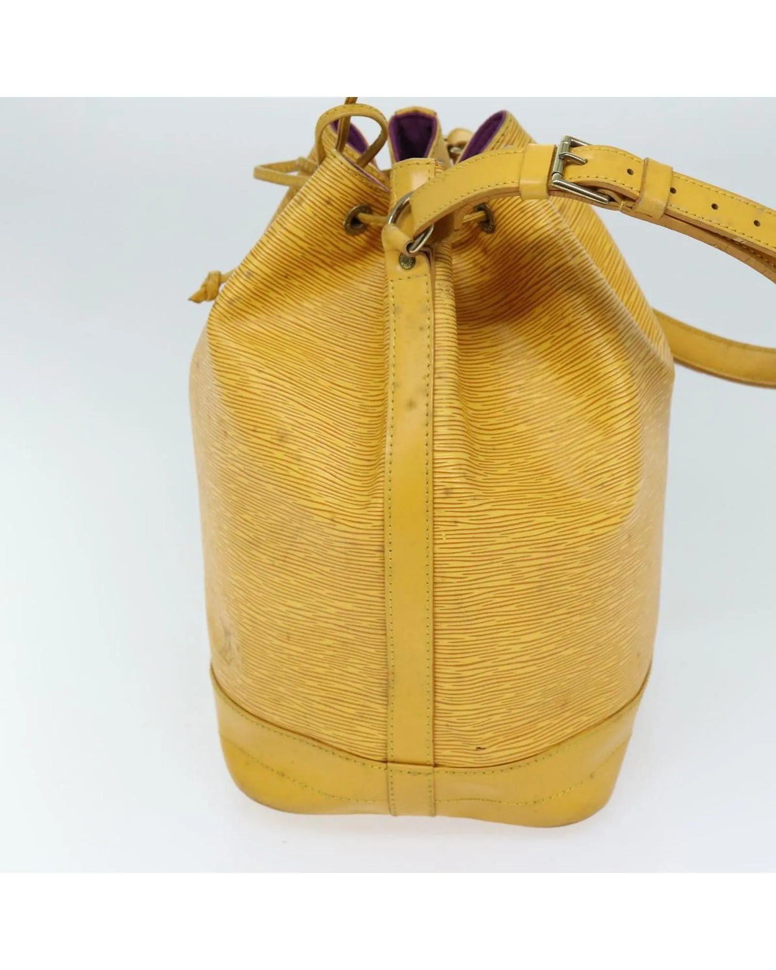 Epi Leather Noe Shoulder Bag with Adjustable Strap and Dust Bag