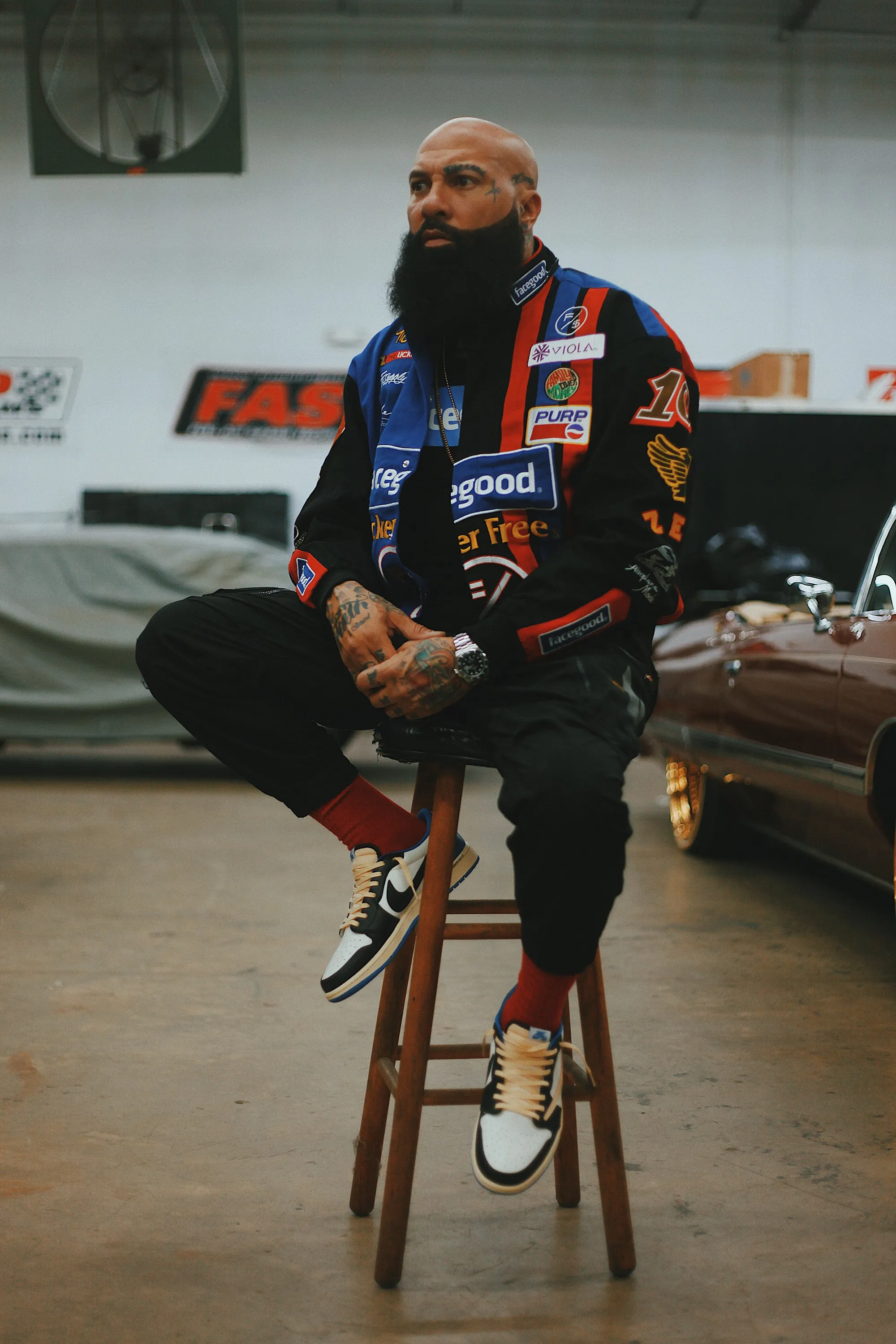 FaceGood Nascar Jacket (Deluxe Bundle!)