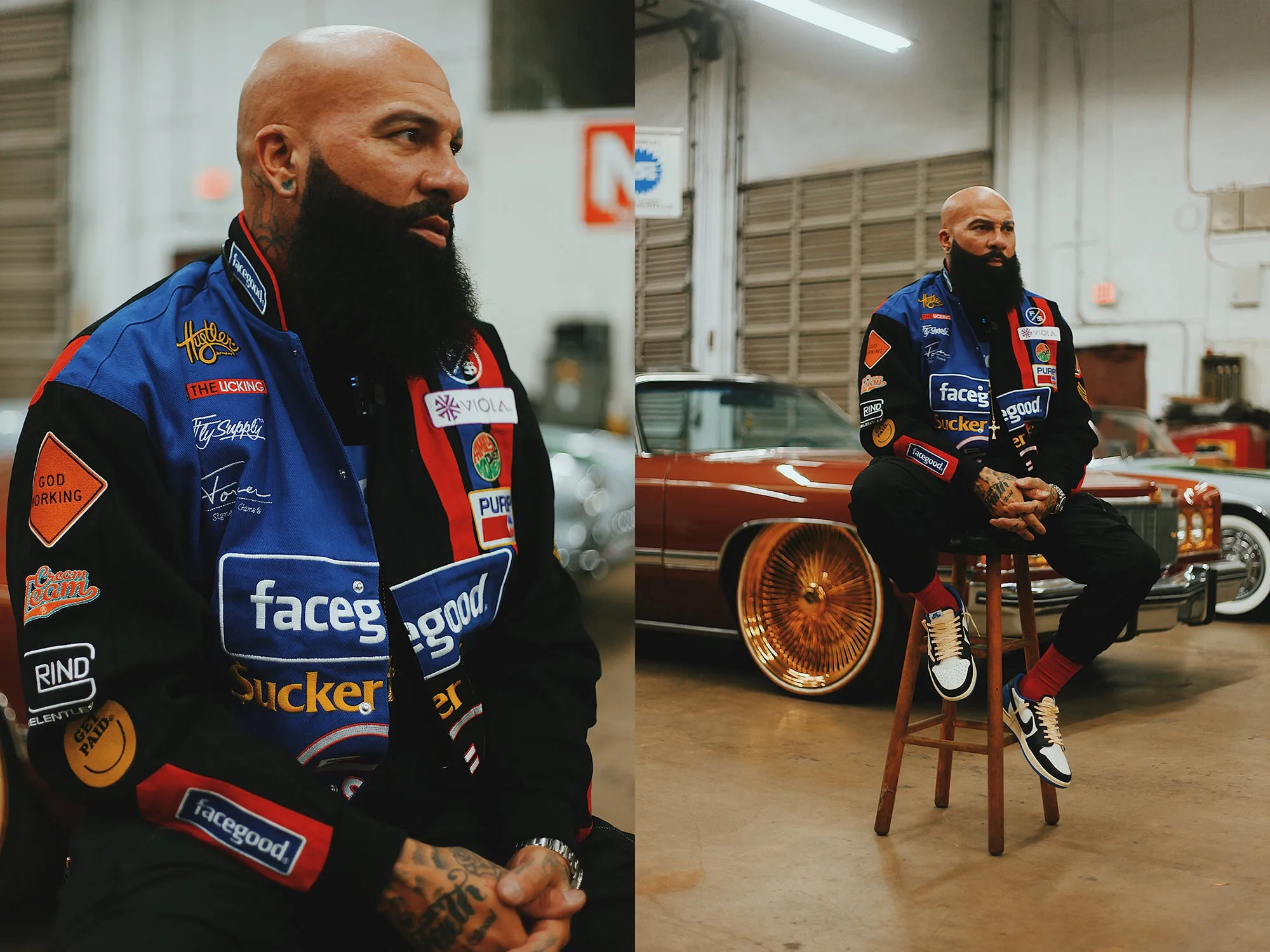 FaceGood Nascar Jacket (Deluxe Bundle!)