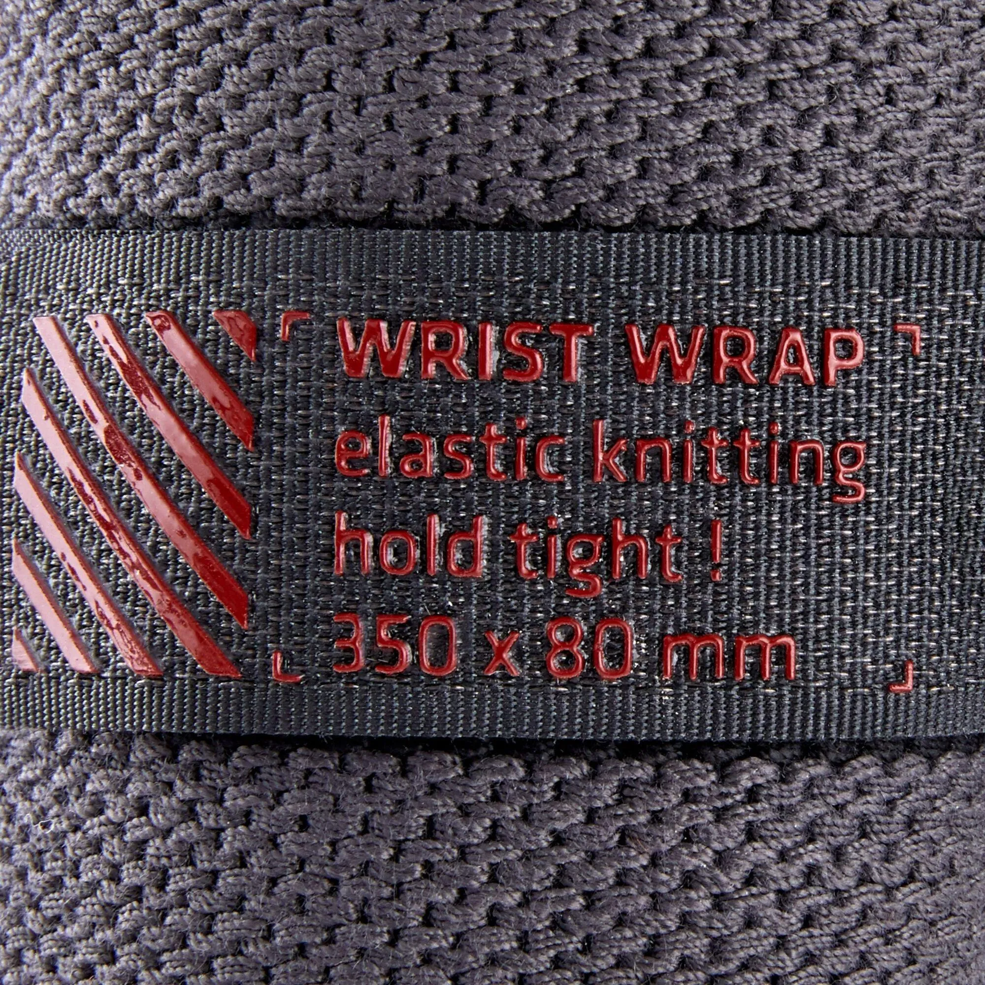 Fitness Wristwrap light gray DOMYOS, pearl gray