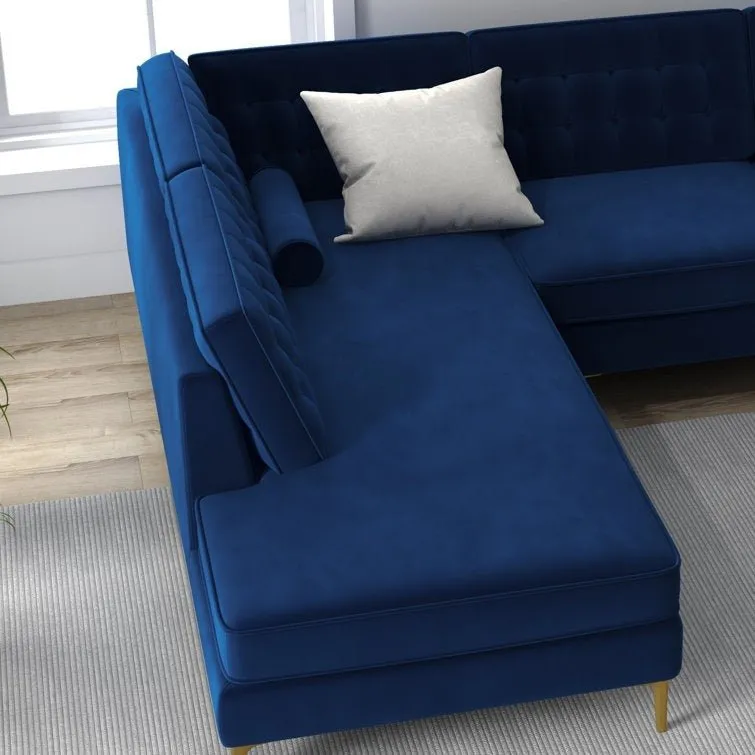 Fristo 4 Seater Fabric Sofa for Living Room | Bedroom | Office | 1 Year Warranty