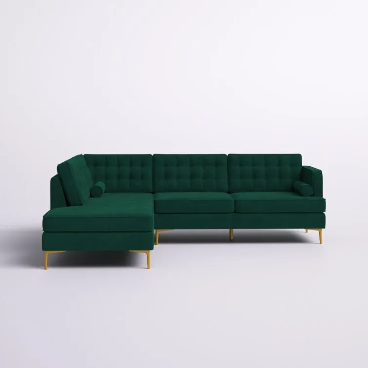 Fristo 4 Seater Fabric Sofa for Living Room | Bedroom | Office | 1 Year Warranty