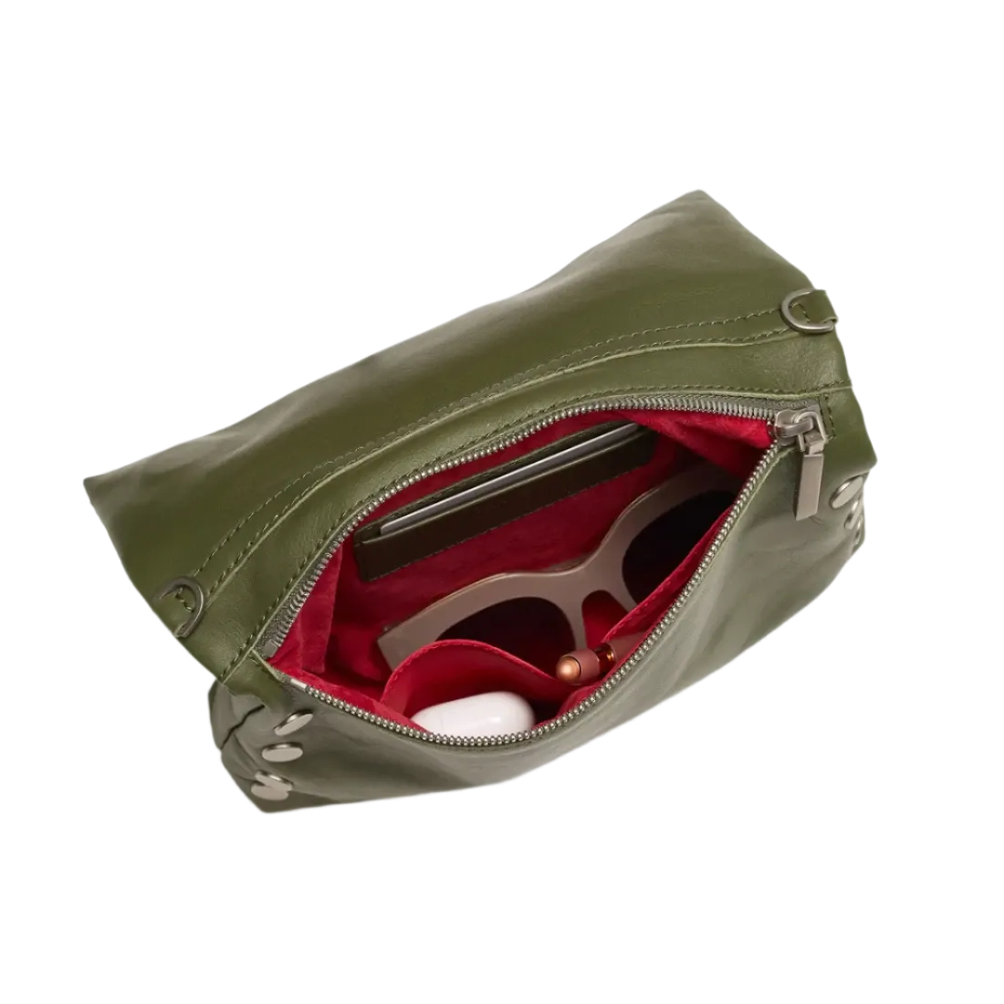 Hammitt VIP Med - Landscape Green/Brushed Silver