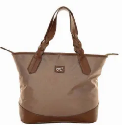Hawkins Nylon Shopper With Plait Handles LB39