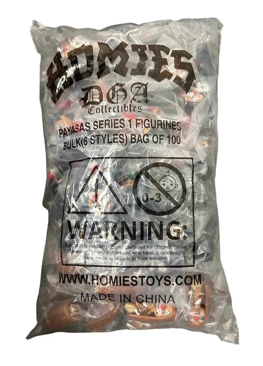 HOMIES™ PAYASAS - POLYBAG of 100 (2" FIGURES)