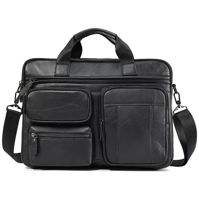 Leather Satchel Laptop Bag,Mens Leather Briefcase, Leather Shoulder Bag.Messenger Bag,Gift for Him 0574