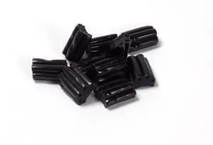 Licorice Bites Black 6 Ounce Peg Bags