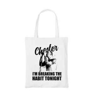 Linkin Park Tote Bag - Breaking The Habit