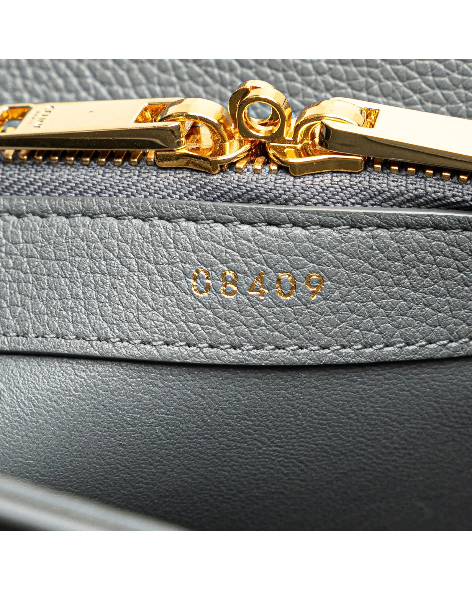 Medium Leather Satchel with Turn Lock Closure