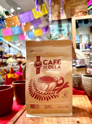 Mexican Brown Sugar and Cinnamon Coffee - Cafe De Olla (12 oz)