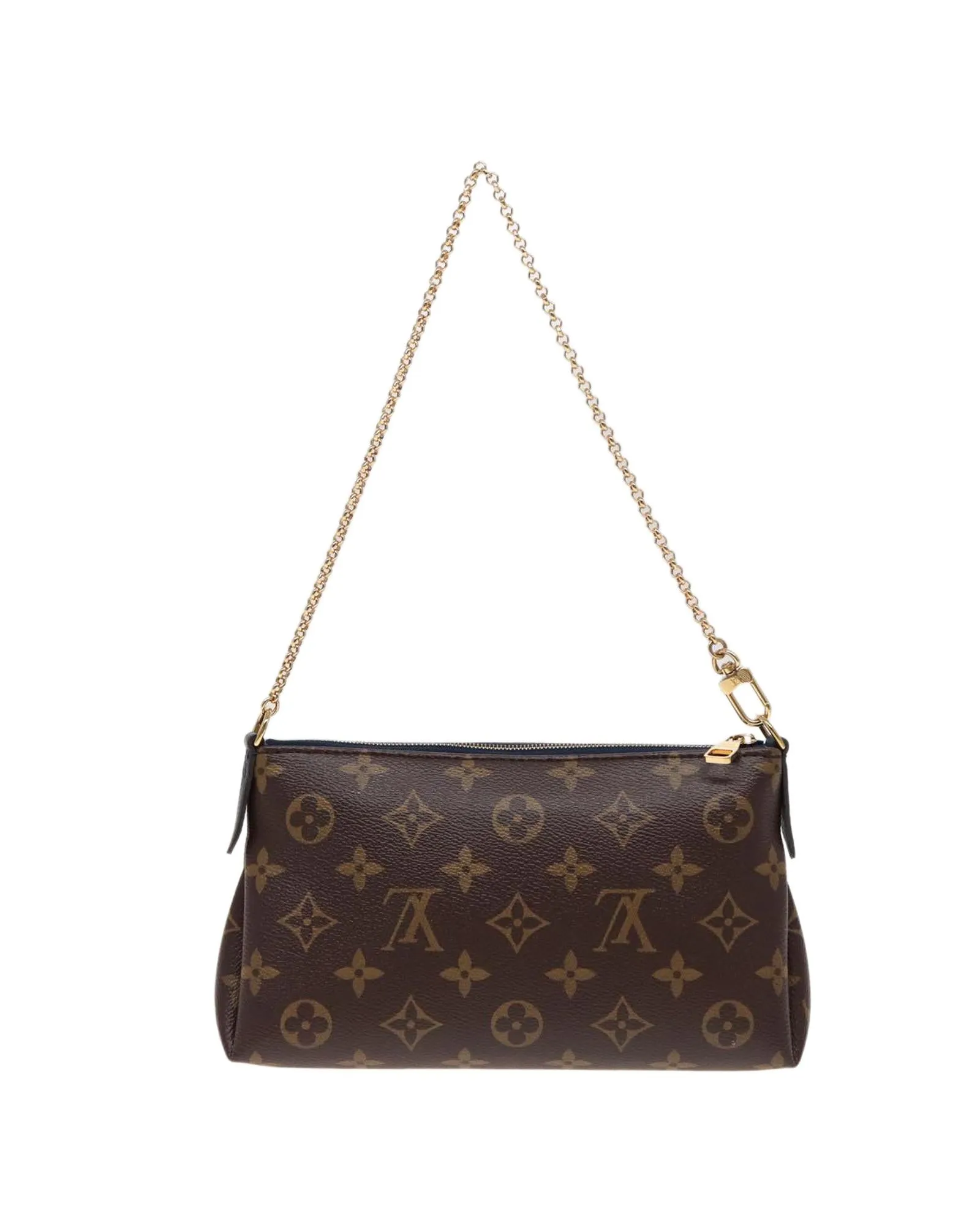 Monogram Canvas Pallas Clutch Bag with Shoulder Strap and Dust Bag