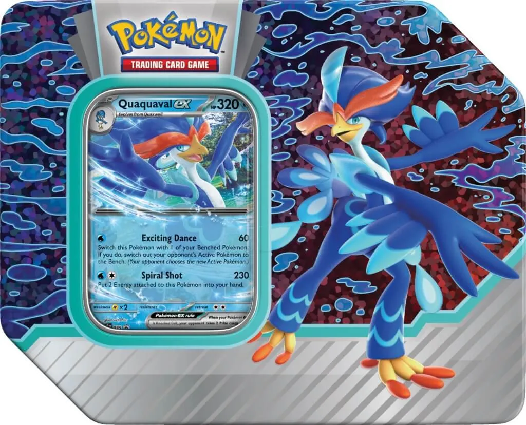 Pokemon TCG Paldea Partners Tin Assorted Styles