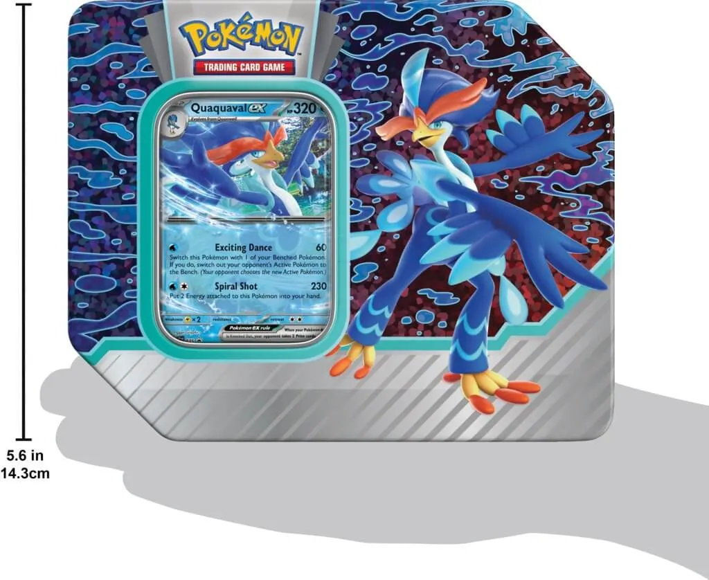Pokemon TCG Paldea Partners Tin Assorted Styles
