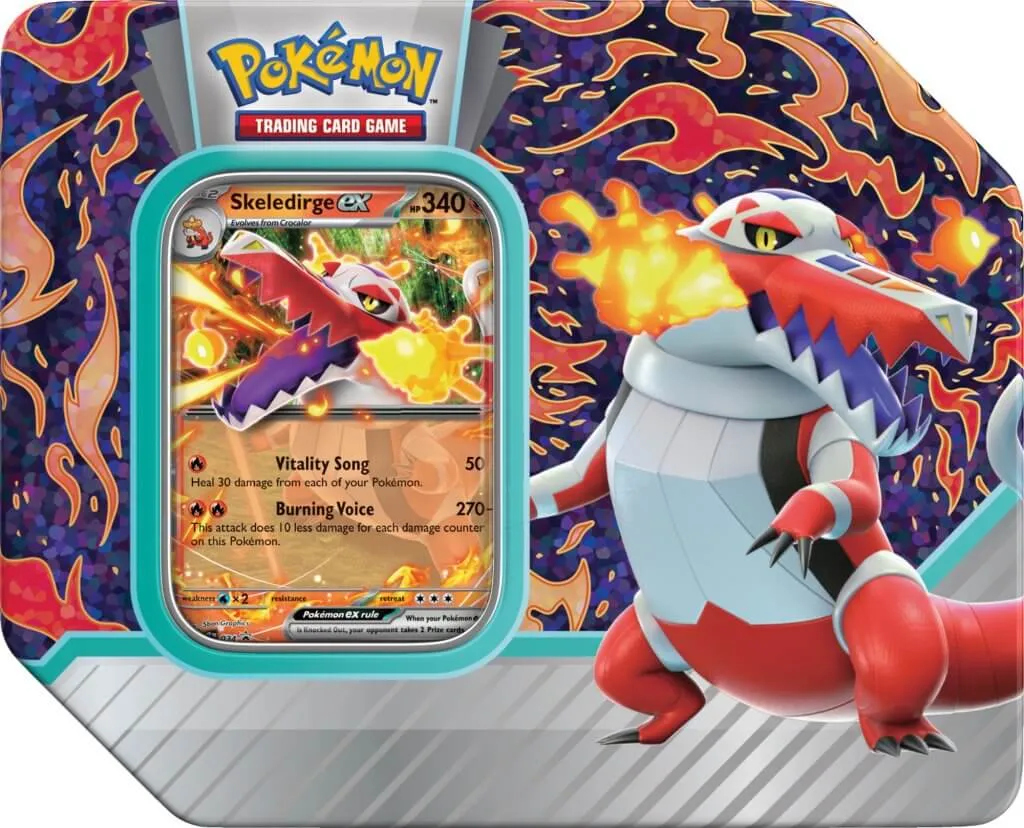 Pokemon TCG Paldea Partners Tin Assorted Styles