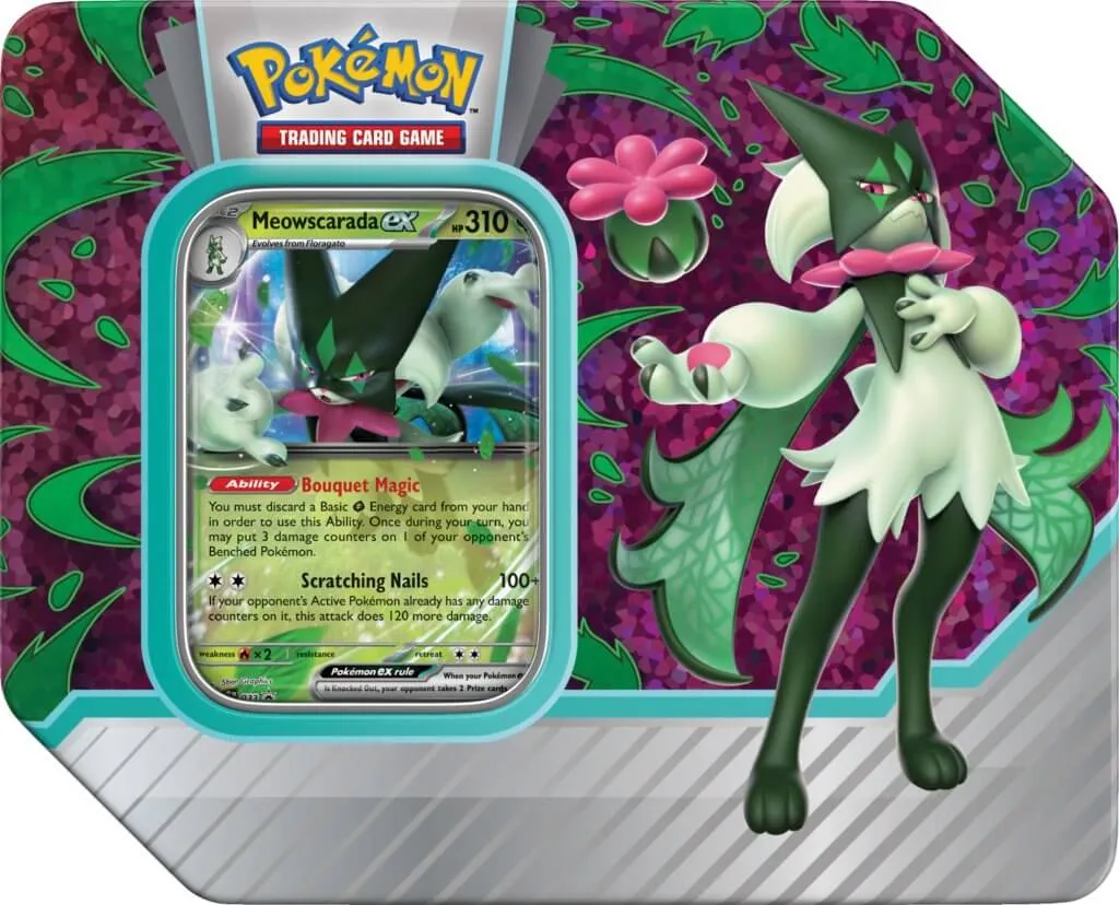 Pokemon TCG Paldea Partners Tin Assorted Styles