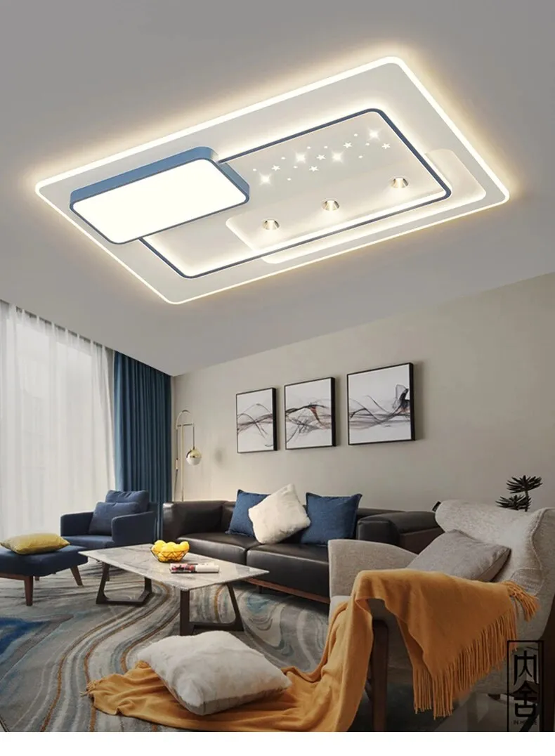 QIYI Pajei New Modern Led Ceiling Chandeliers