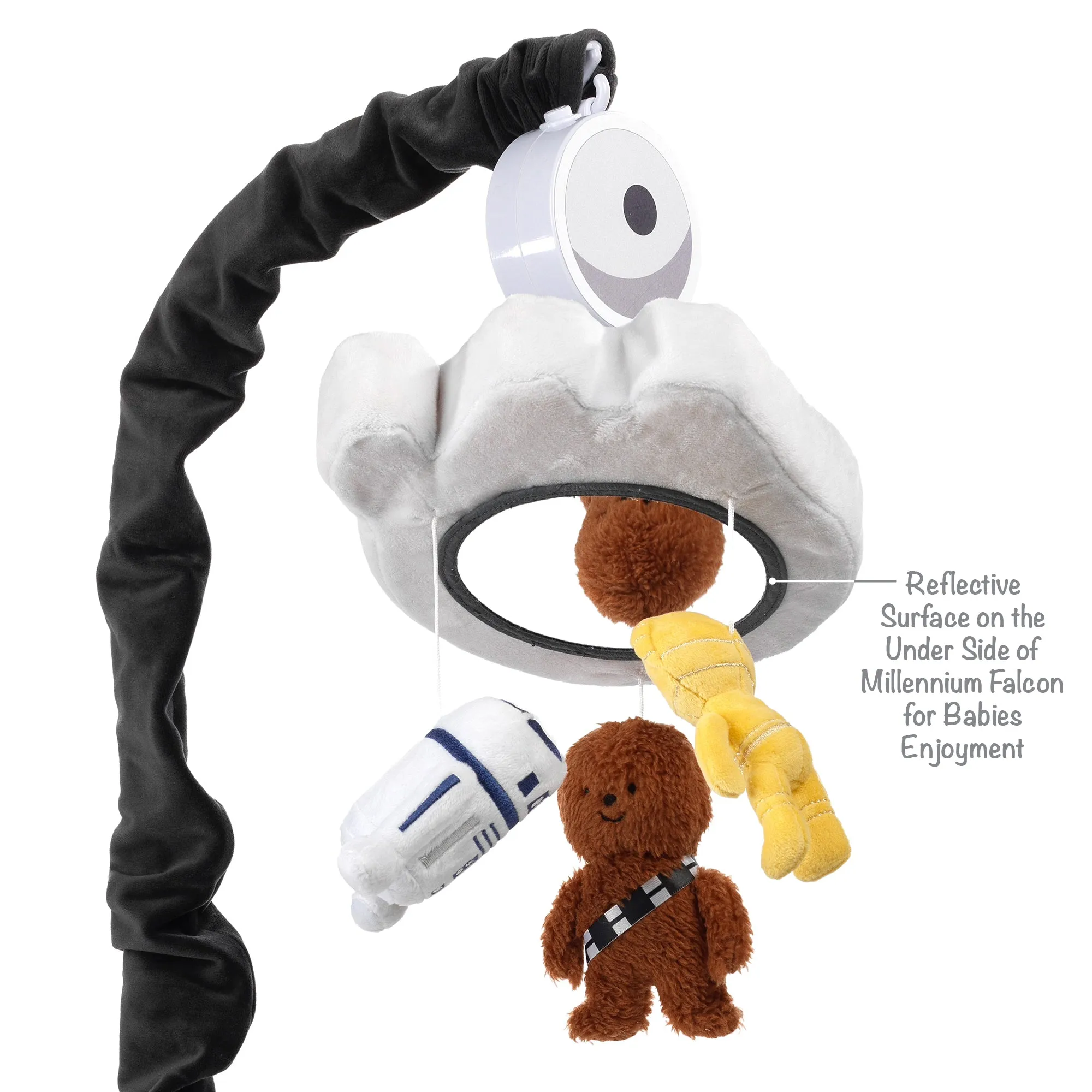 Star Wars Millennium Falcon Musical Baby Crib Mobile
