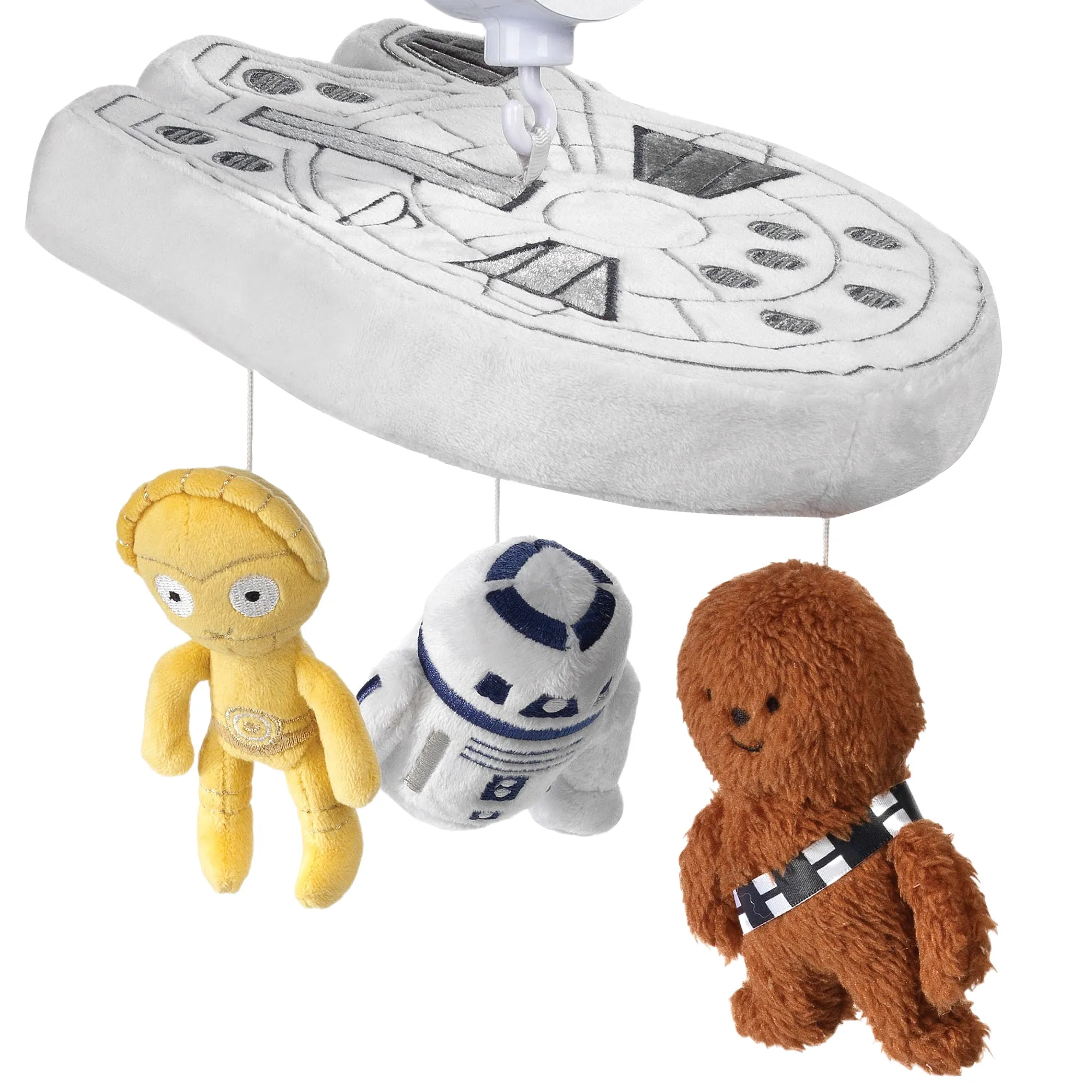 Star Wars Millennium Falcon Musical Baby Crib Mobile