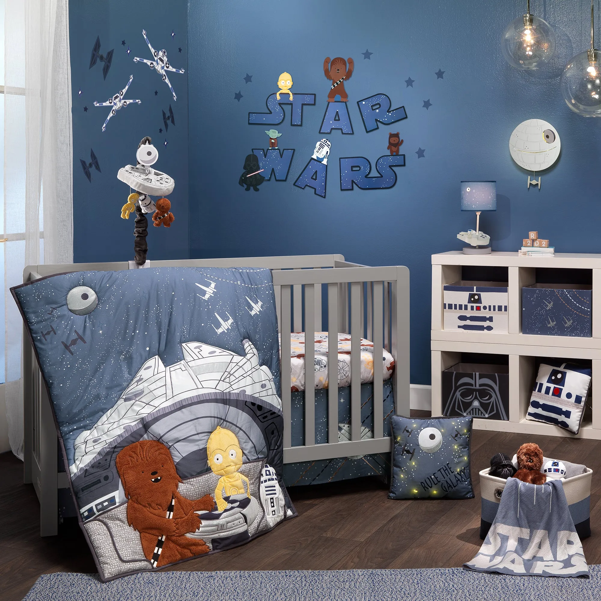 Star Wars Millennium Falcon Musical Baby Crib Mobile