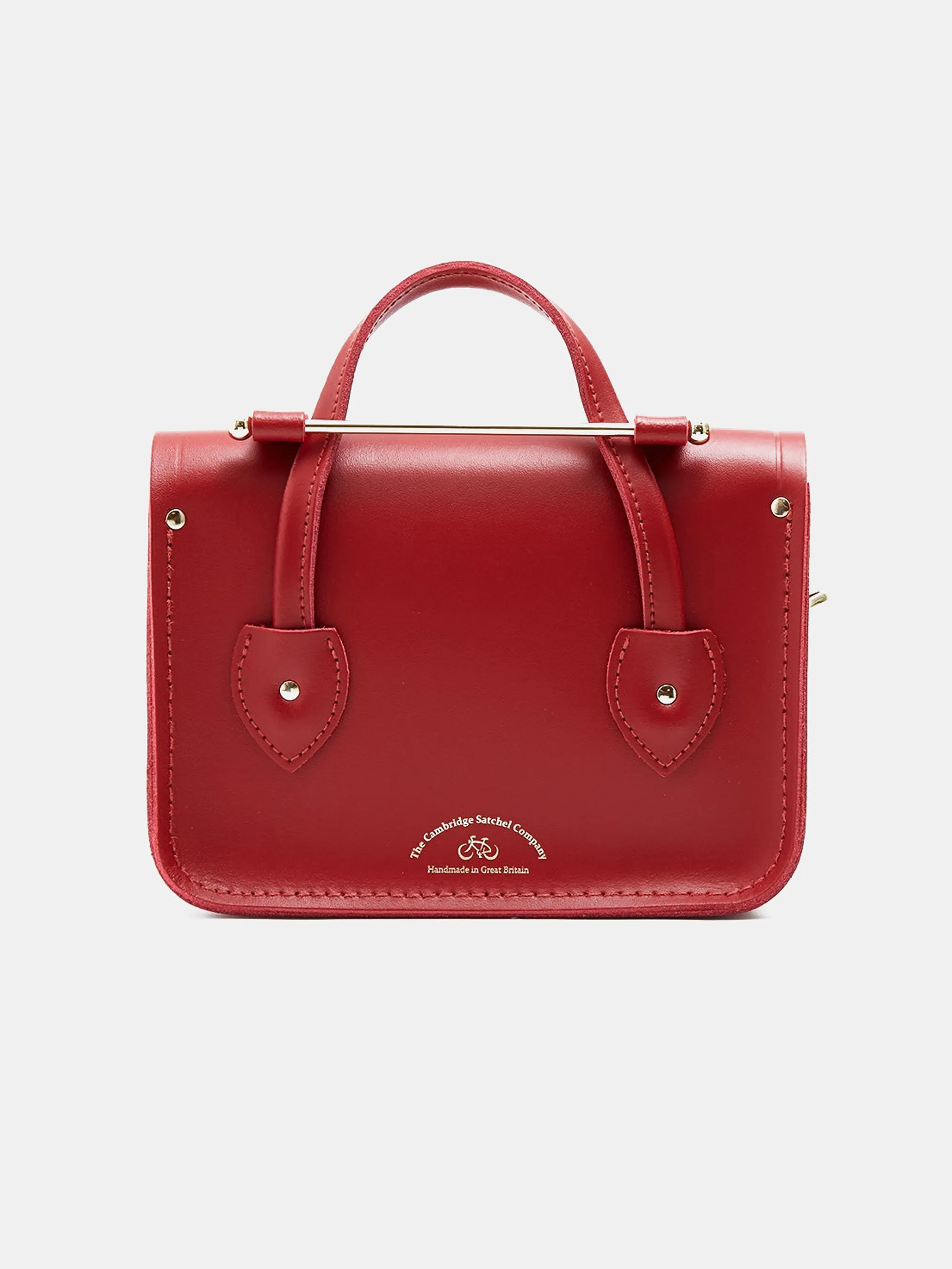 The Melody - Classic Red with Rainbow Webbing Strap