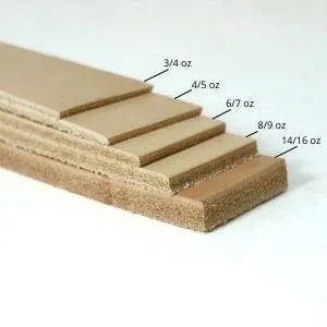 West Tan Matte Burgundy Buffalo Leather Strip, 48”-60” in Length