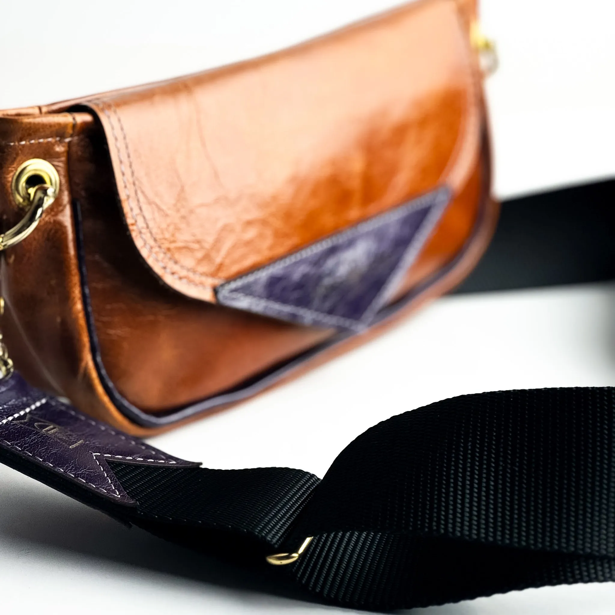 Western Woods Collection | Violet Clutch   Crossbody | Bourbon