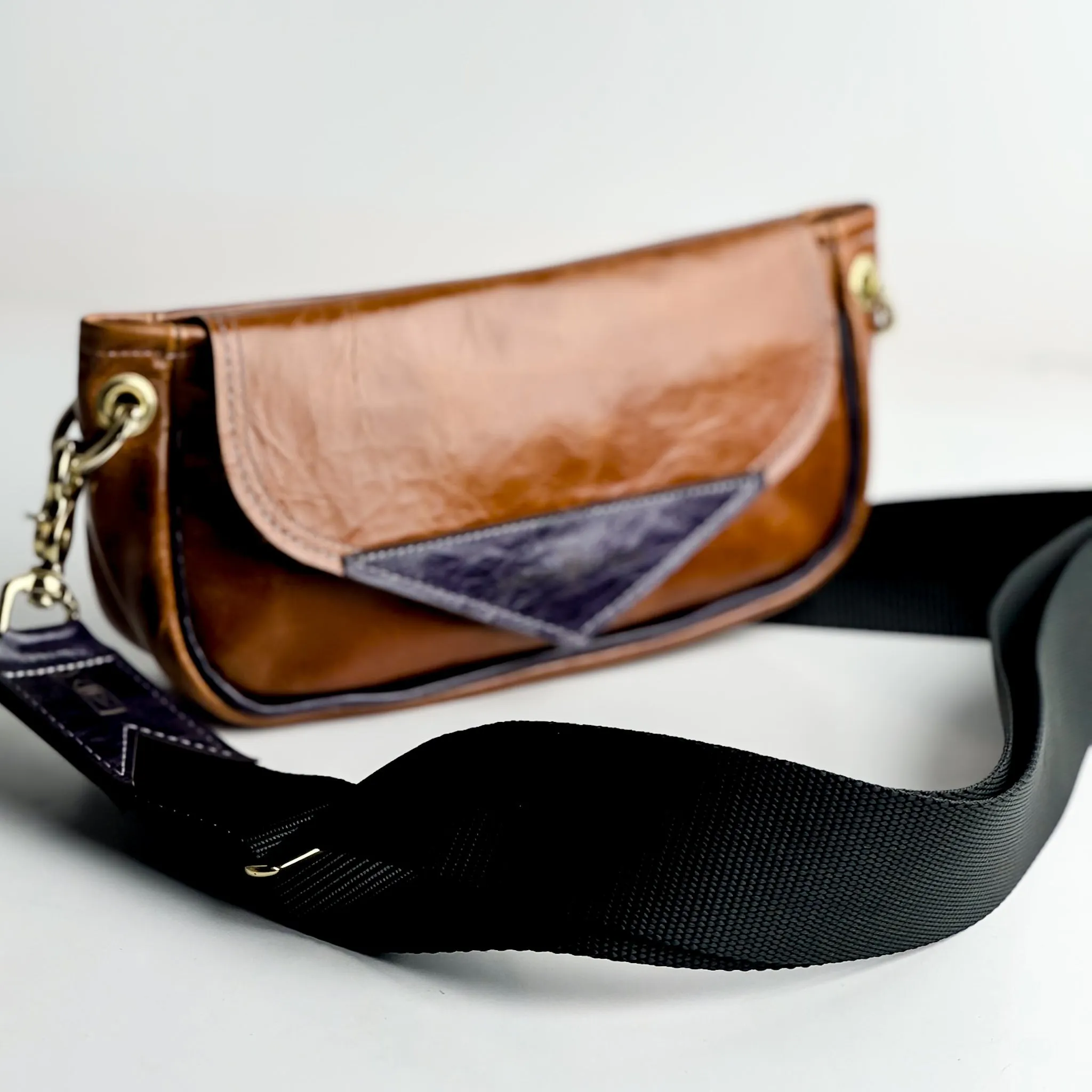 Western Woods Collection | Violet Clutch   Crossbody | Bourbon