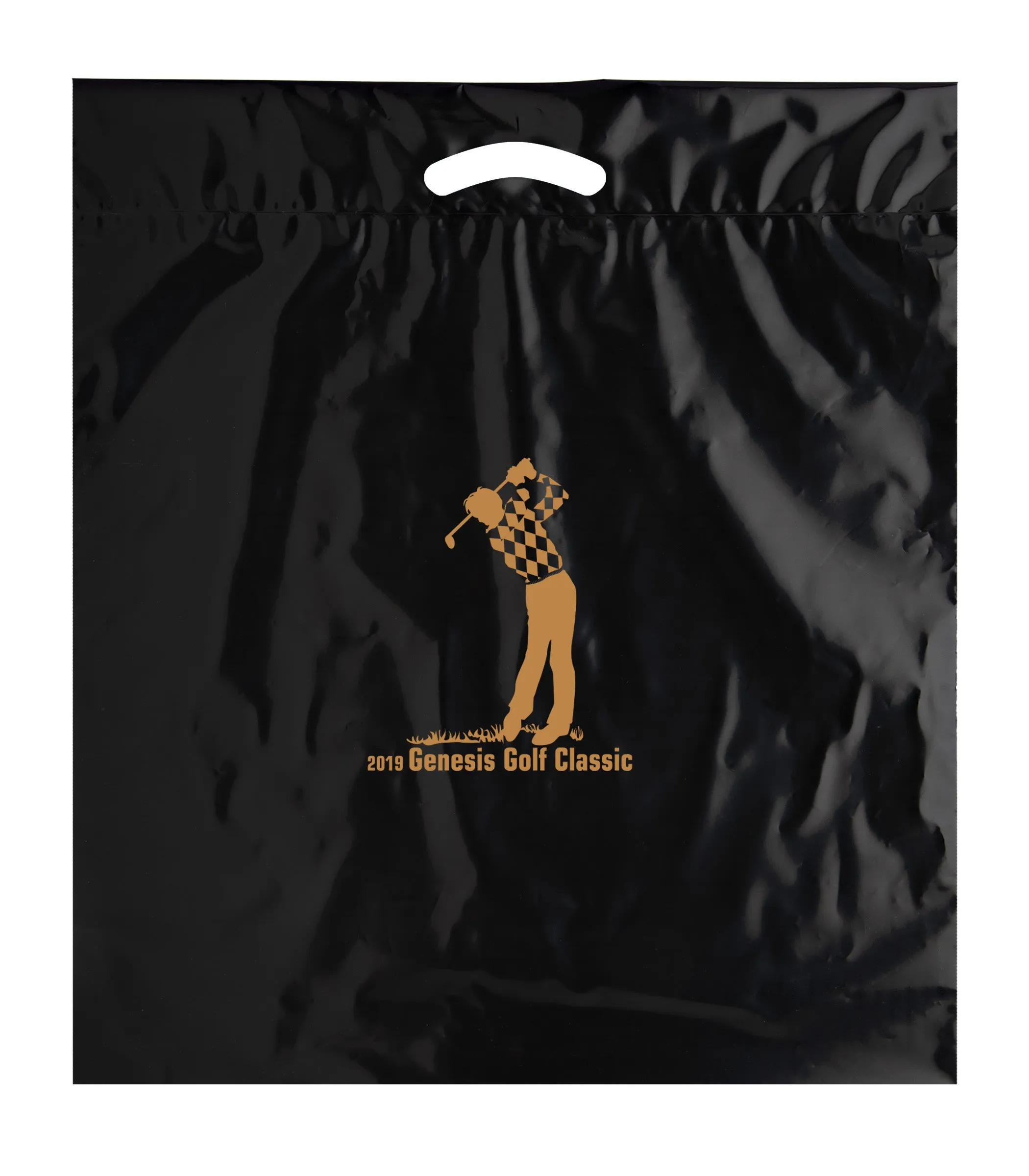 Wholesale Fold Over Reinforced Die Cut Bag - 12DC2022
