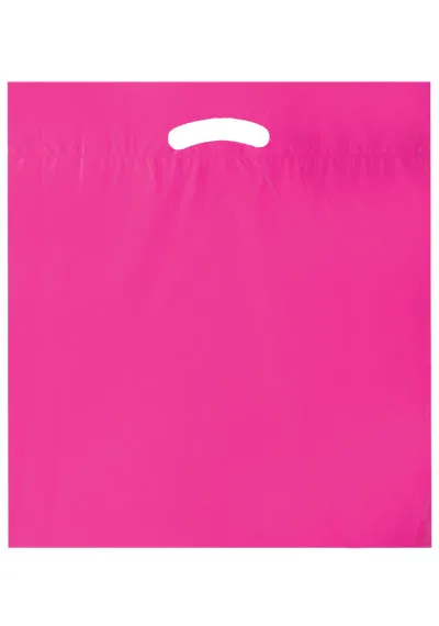 Wholesale Fold Over Reinforced Die Cut Bag - 12DC2022