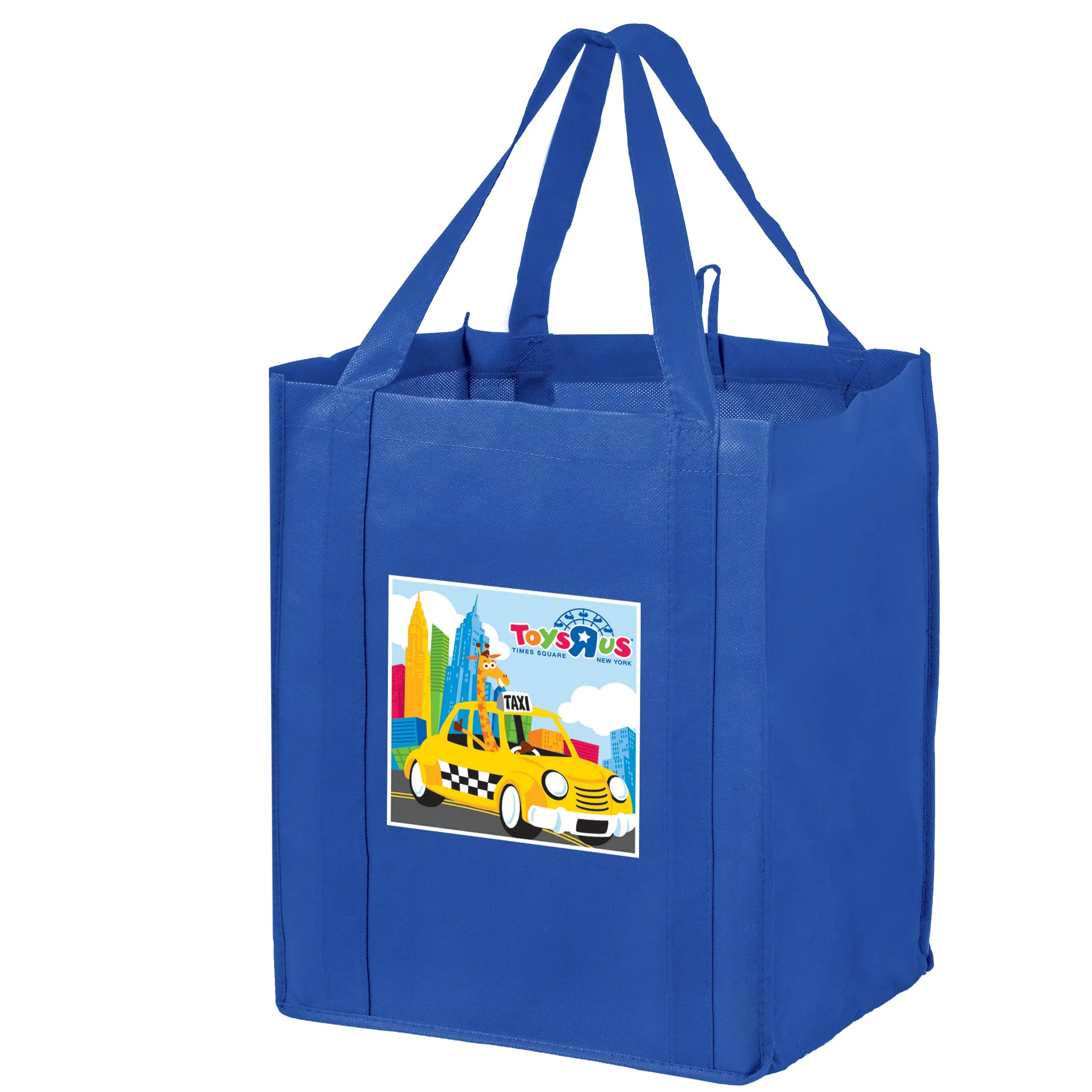 Wholesale Non-Woven Wine and Grocery Tote Bag with Insert - Wg131015